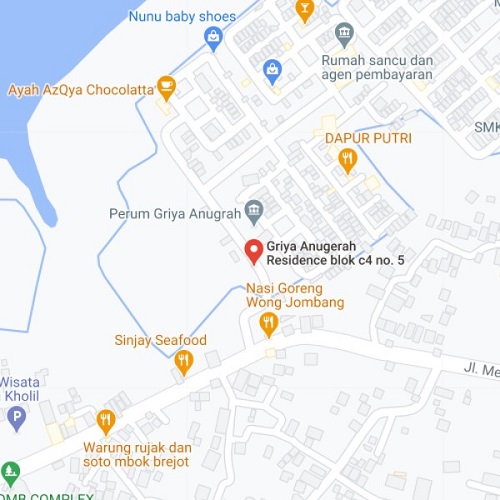 Griya Anugrah Residence Map